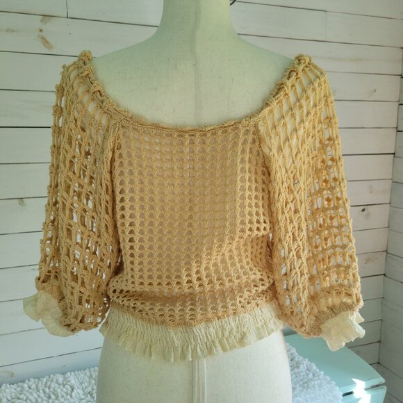 Free People Crochet Sweater - Picture 2 of 8